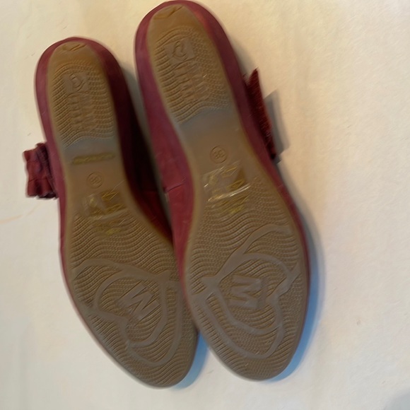 Sundance red suede shoes. - Picture 6 of 6